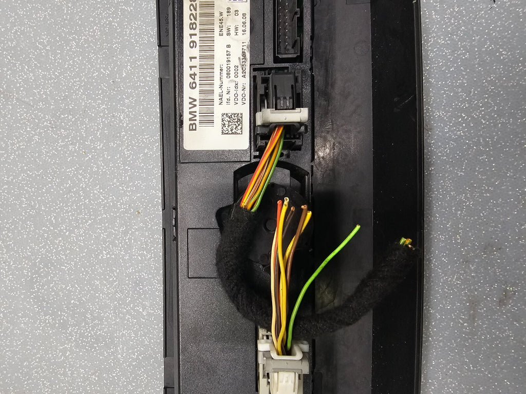 🔥07-09 BMW 323i 328i 335i AC Heater Dash Center Climate Control Temperature OEM