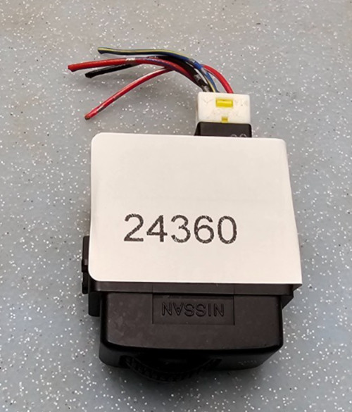 03-06 Nissan Murano Dash Dimmer Headlight Lamp Retractable Control Switch Black