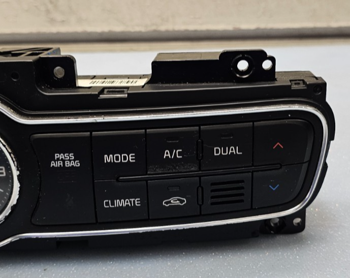 🔥14-16 Kia Cadenza A/C AC HVAC Dash Heater Climate Control Temperature Black
