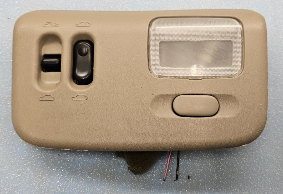 🔥02-06 Nissan Altima Overhead Console Control Unit Dome Map Light Lamp Tan OEM