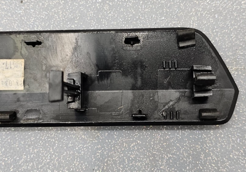 🔥18-20 VW TIGUAN FRONT RIGHT PASSENG DASH INSTRUMENT PANEL BEZEL TRIM WOOD