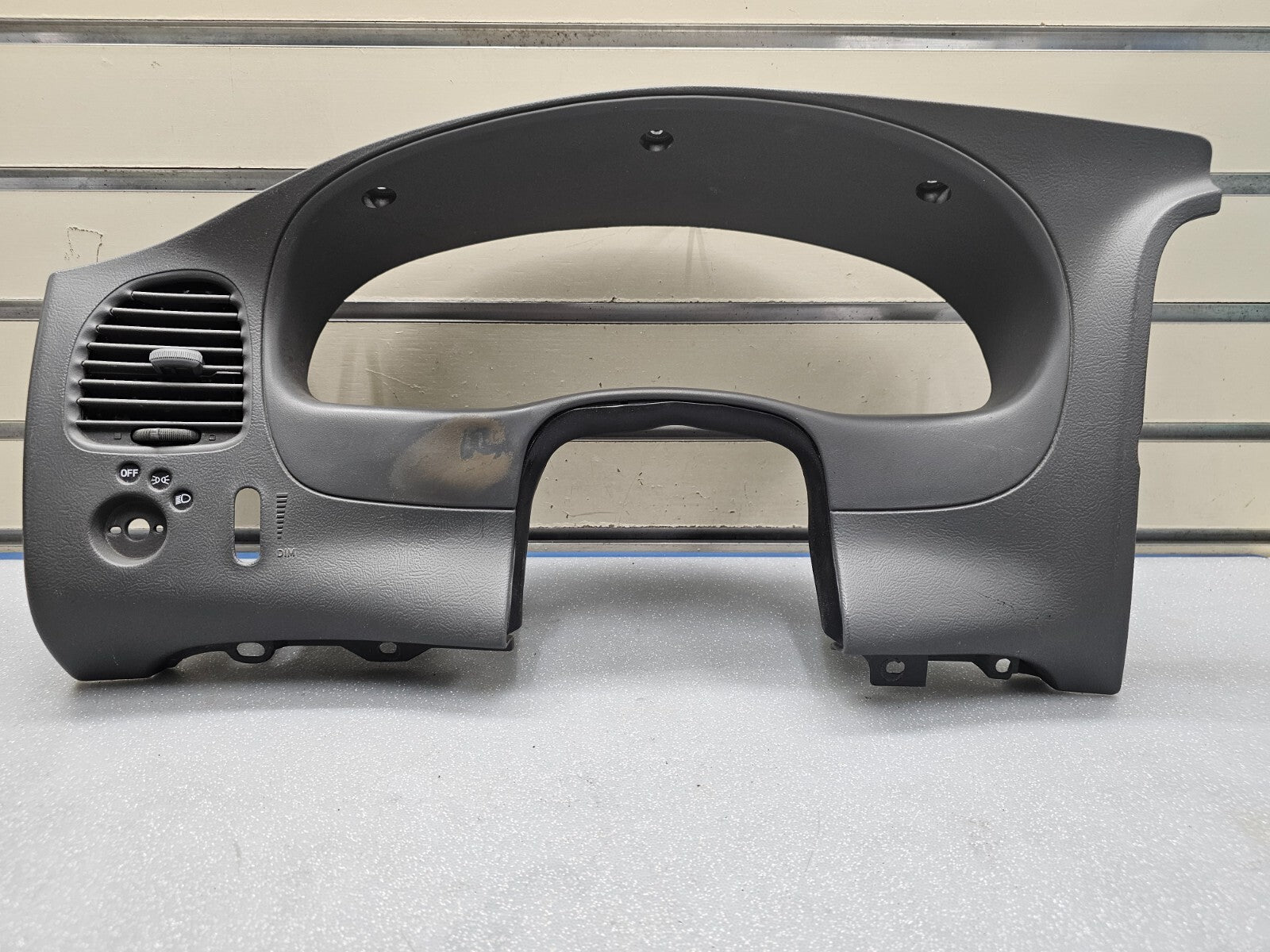 95-06 Ford RANGER EXPLORER Instrument Cluster Dash BEZEL Speedo Trim GRAY C15
