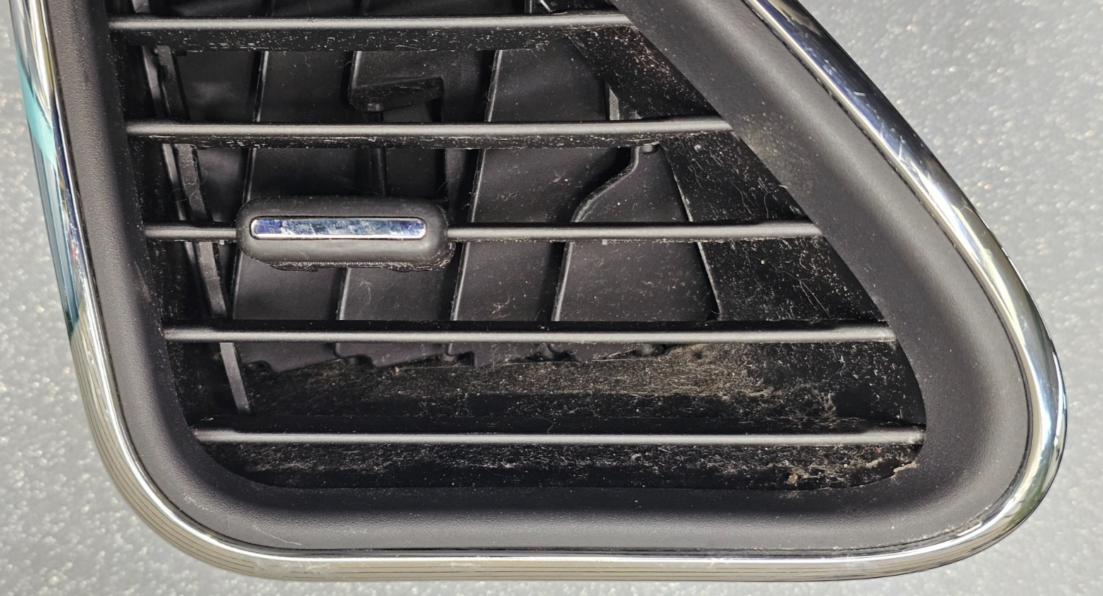 🔥11-14 Avenger CHRYSLER 200 DASH Left Driver A/C AIR VENT HEATER Silver/Black
