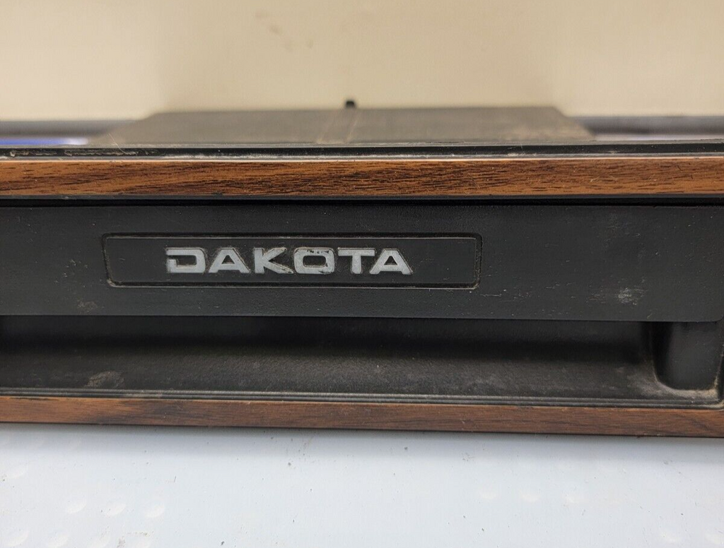 🔥87-96 Dodge Dakota Dash Slide Out Cup Holder & Bezel W/Vent Trim Woodgrain OEM