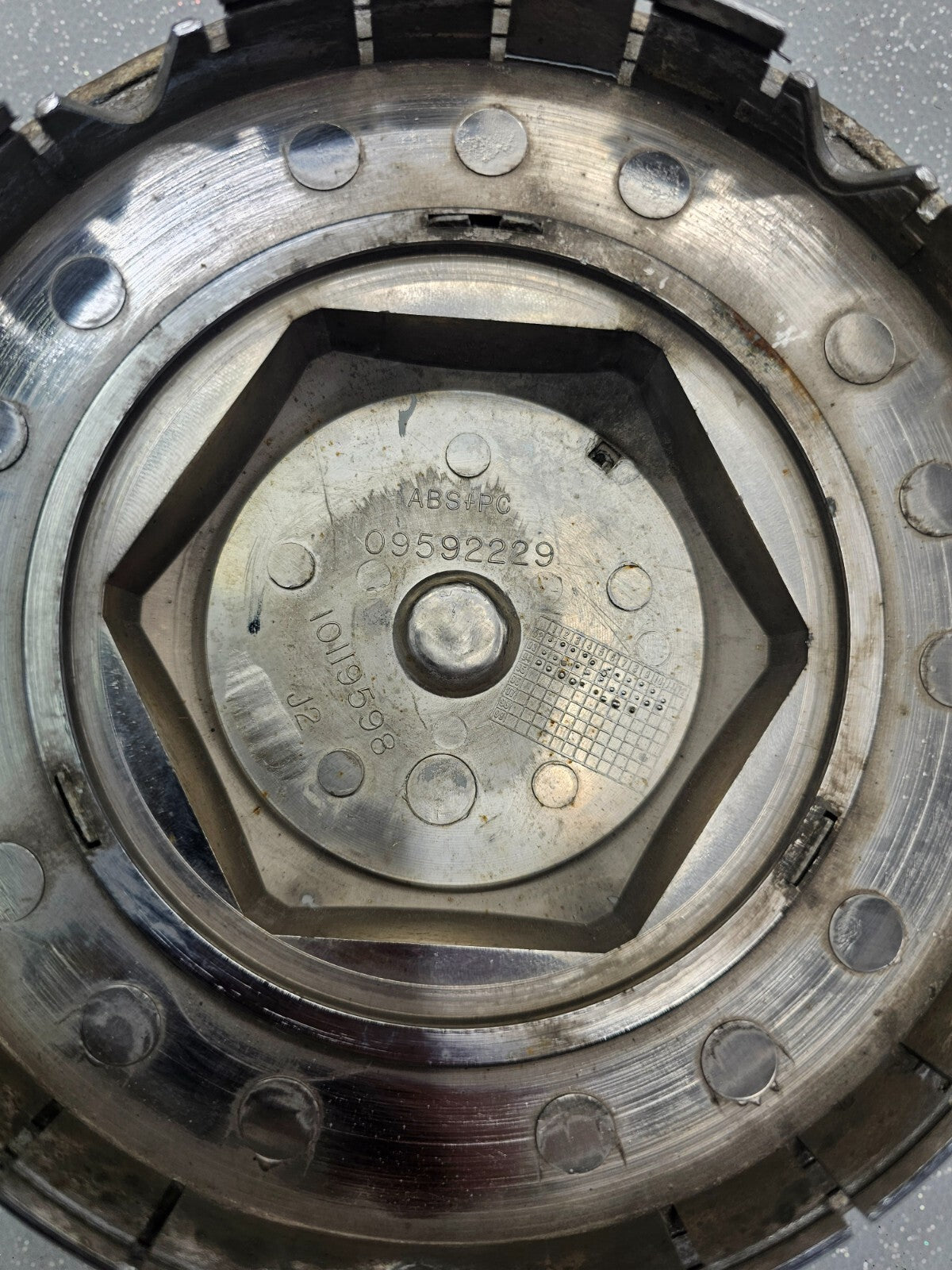 91-96 Chevy Camaro RS Front Rear Left/Right Wheel Center Cap Hubcap Silver Lower