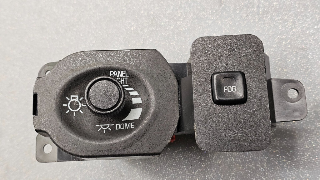 00-05 CHEVY IMPALA MONTE CARLO HEADLIGHT FOG HEAD LAMP LIGHT DIMMER SWITCH BLACK