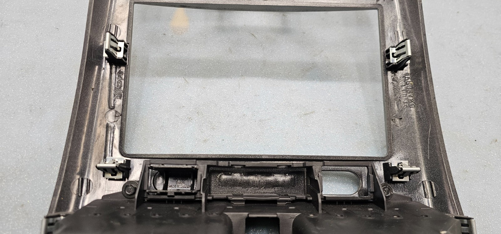 🔥05-06 Chevy Equinox Center Dash Radio Climate Control Bezel Trim Panel Silver