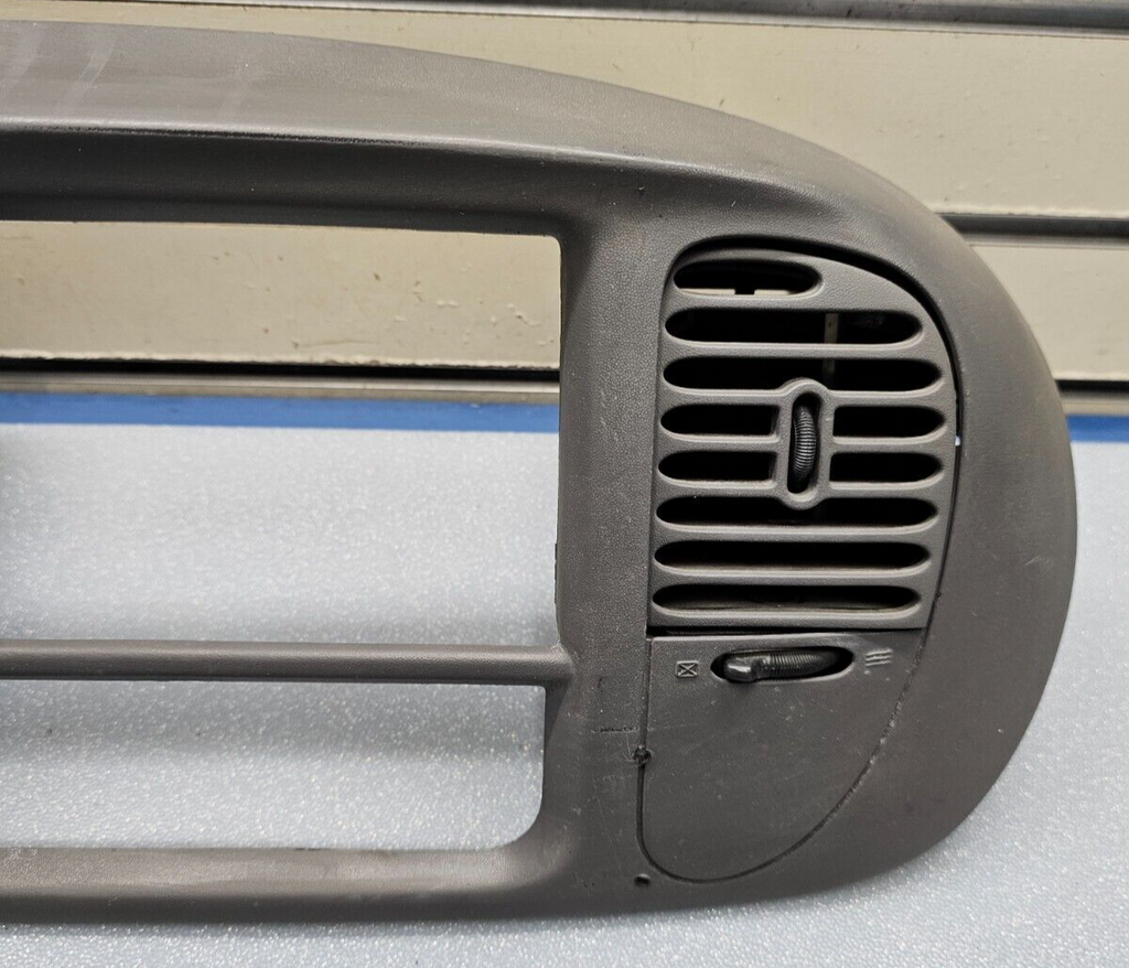 🔥97-03 Ford F150 Center Dash Radio Climate Trim Stereo BEZEL Panel Line GRAY
