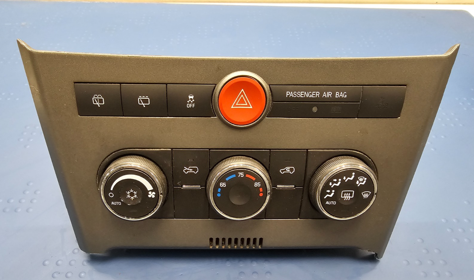 🔥08-10 Saturn Vue Dash HVAC AC Heater Temperature Climate Control Panel Gray