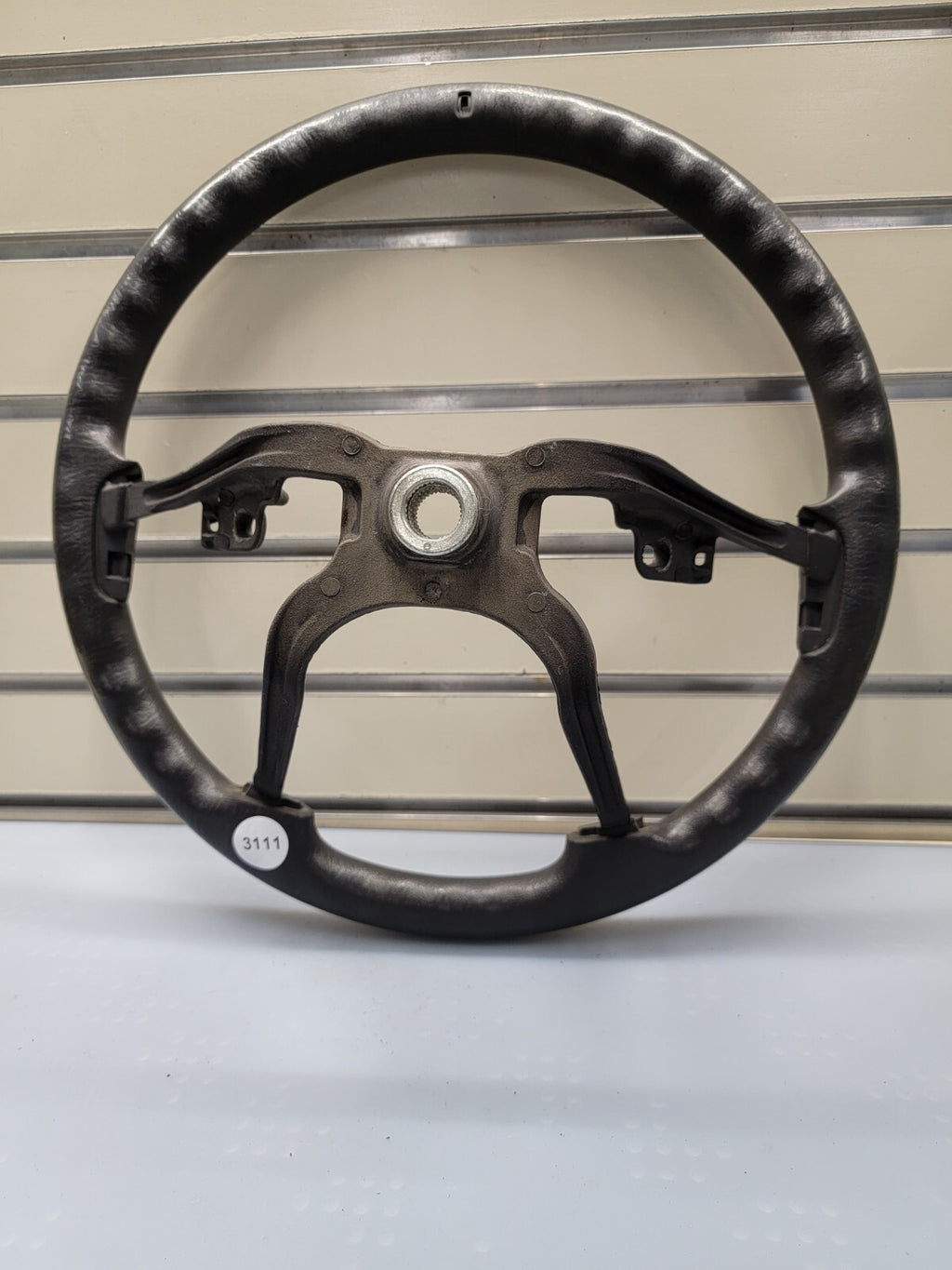 🔥2003-2007 Jeep Liberty Steering Wheel Leather Wrapped Factory Black