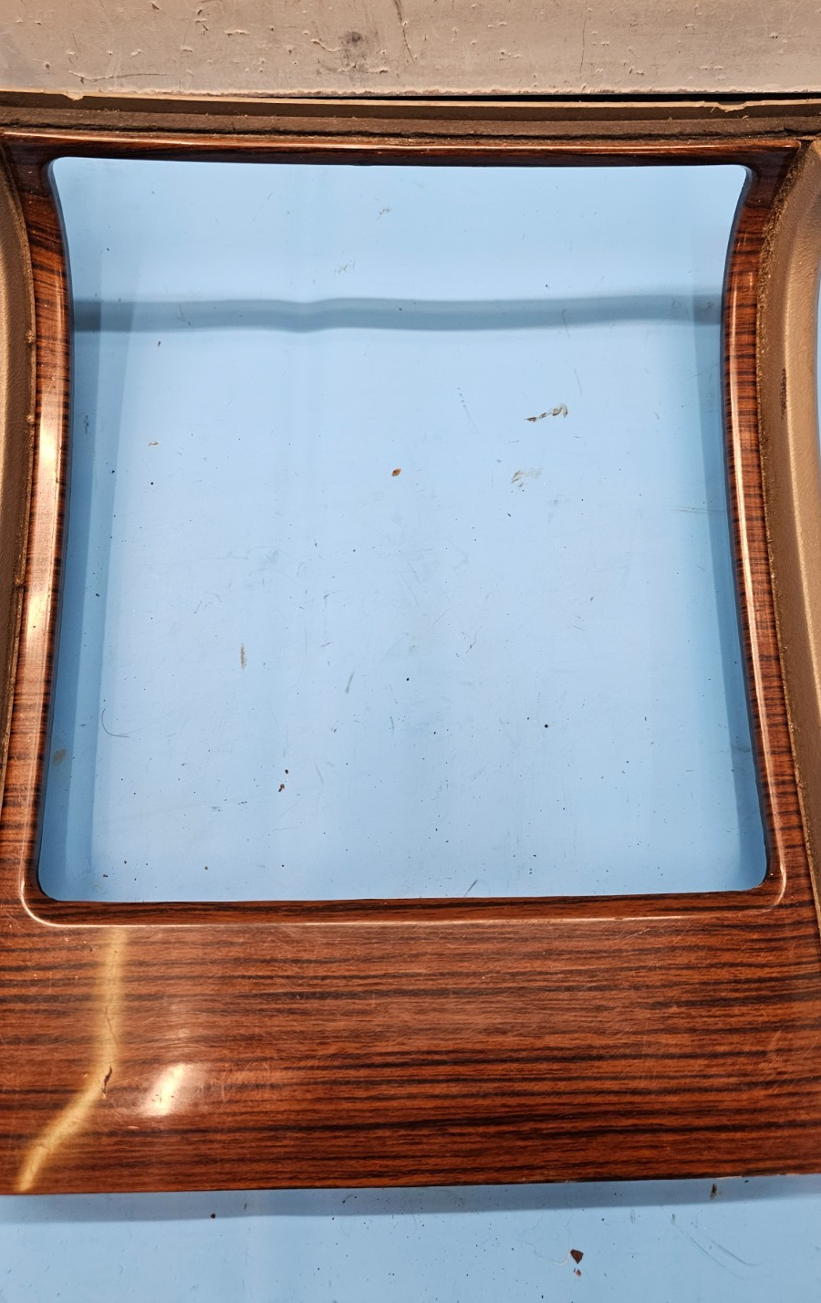 🔥03-06 Escalade Lower Bezel Center Console Cup Holder Panel Cover Assembly Wood