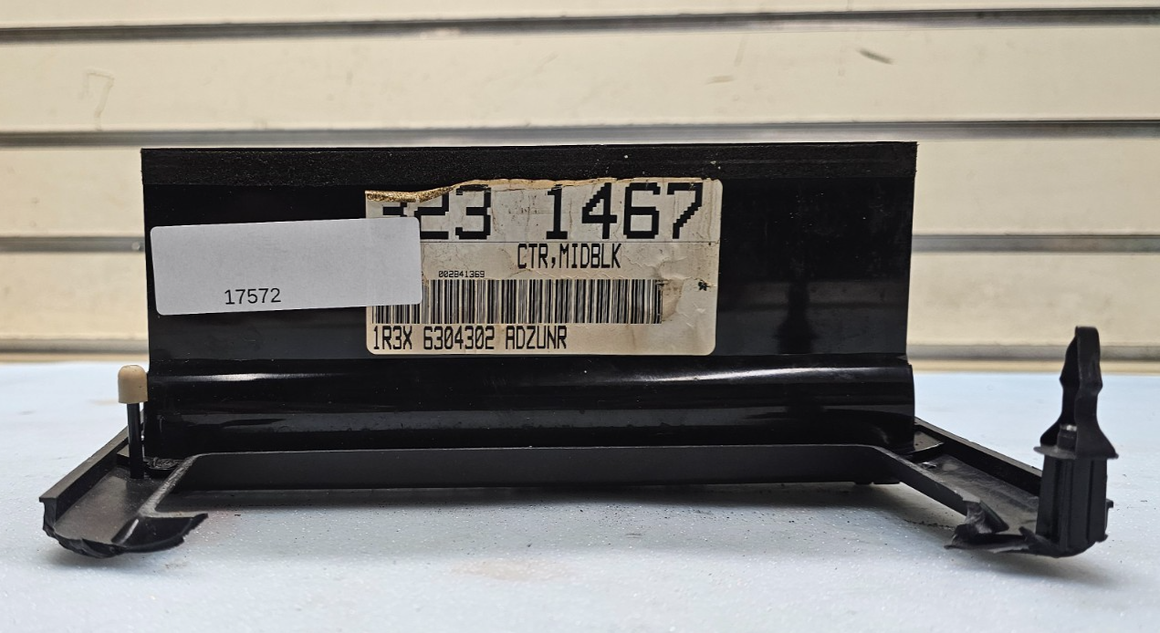 🔥94-04 Mustang Center Dash AC A/C HVAC Air Vent Heater Panel Trim Bezel Black