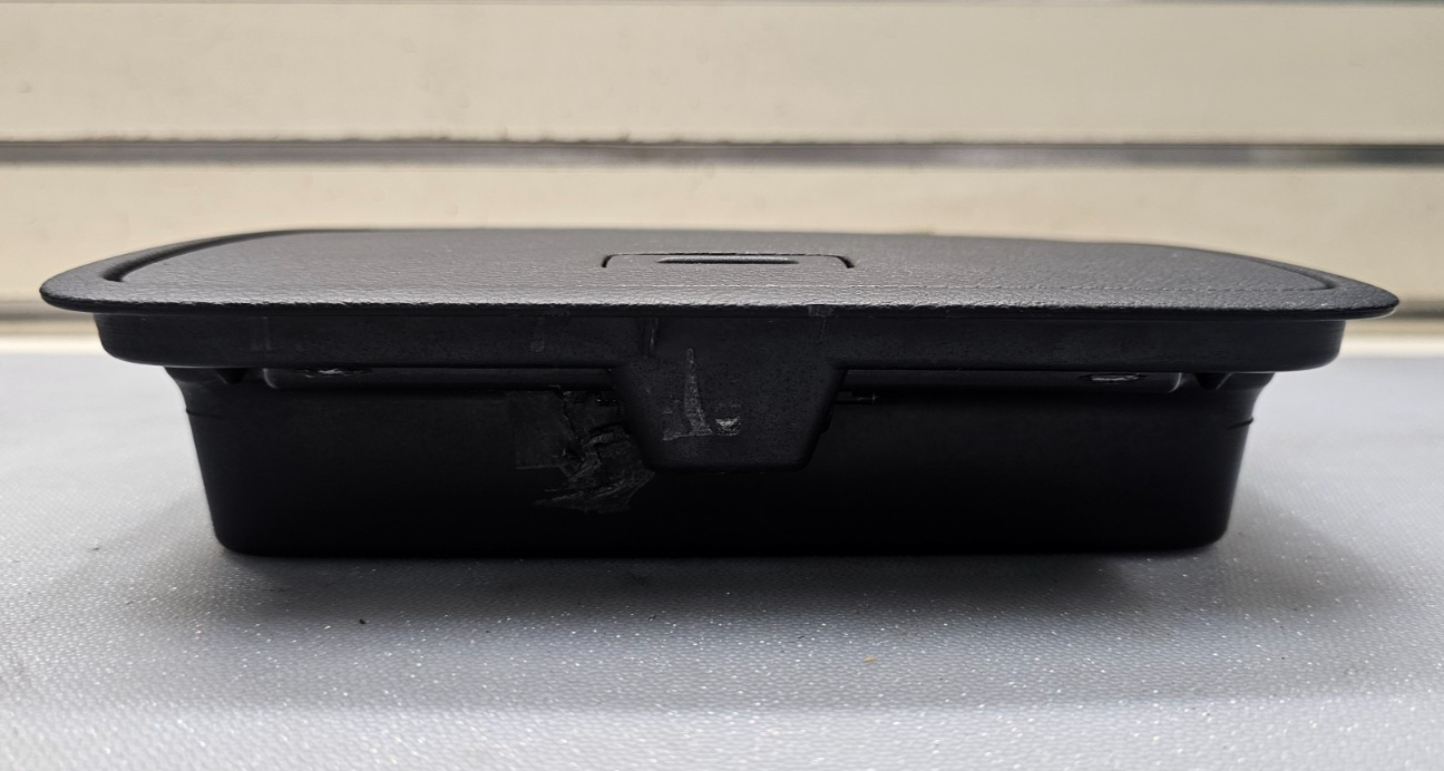 10-12 Dodge Caliber Center Dash Upper Storage Compartment OEM BLACK