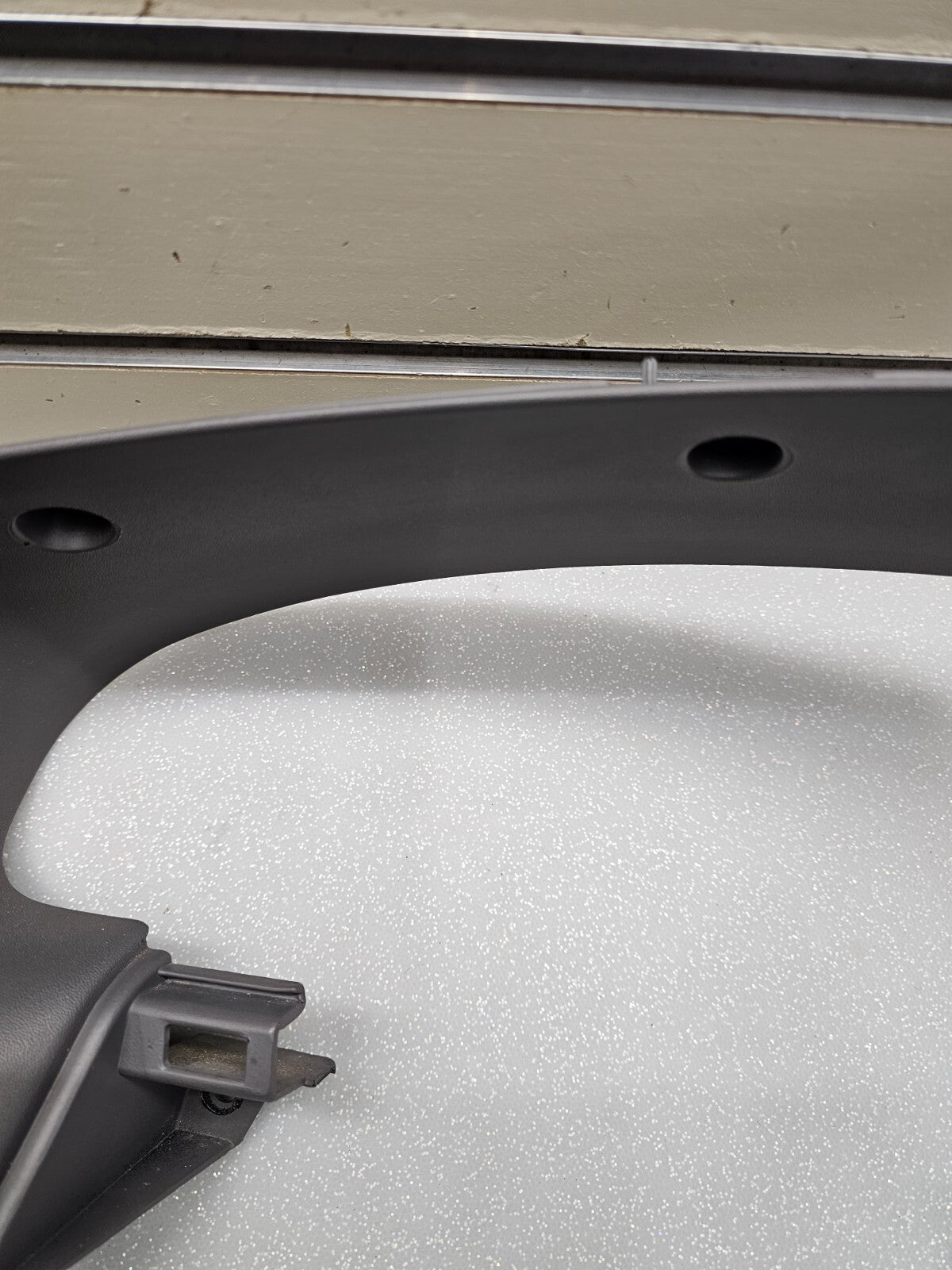 🔥97-03 Ford F150 Dash Speedo Instrument CLUSTER Bezel Gauge Trim Panel GRAY C13
