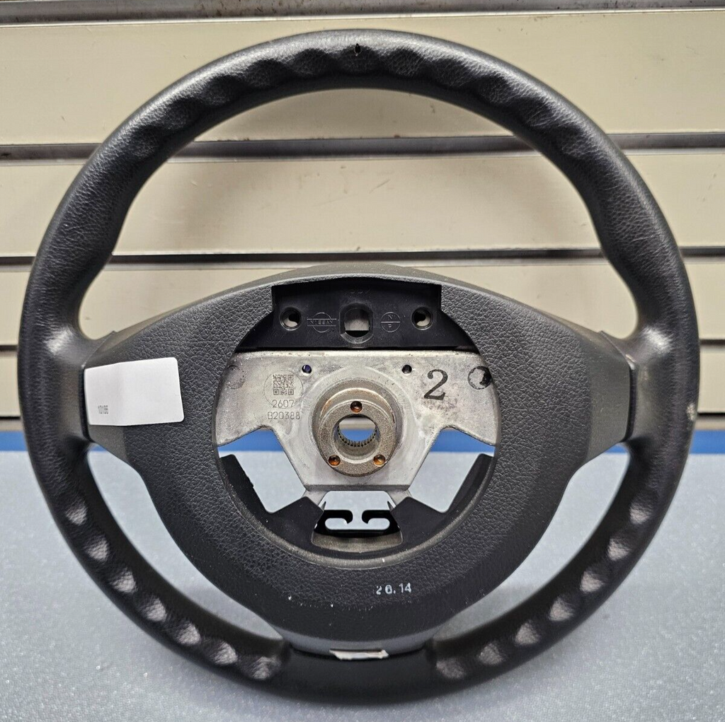 🔥2008-2015 NISSAN ROGUE LEFT DRIVER STEERING  WHEEL ASSEMBLY LEATHER BLACK OEM