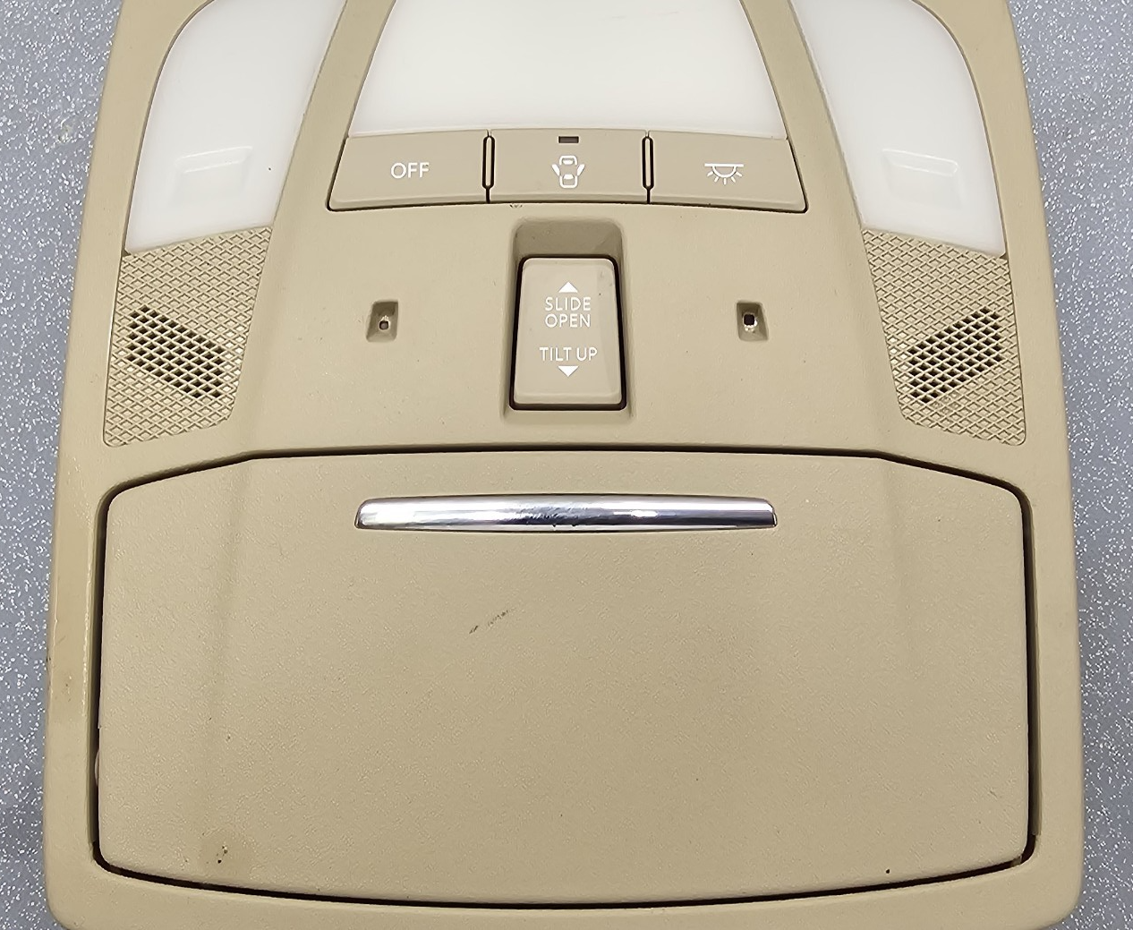 🔥10-13 Suzuki Kizashi Overhead Roof Console Dome Map Reading Light Lamp Tan
