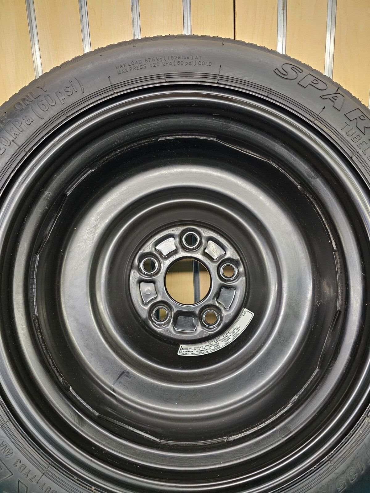 🔥05-10 HONDA ODYSSEY EMERGENCY COMPACT CONVENIENCE SPARE TIRE WHEEL 17 INCH