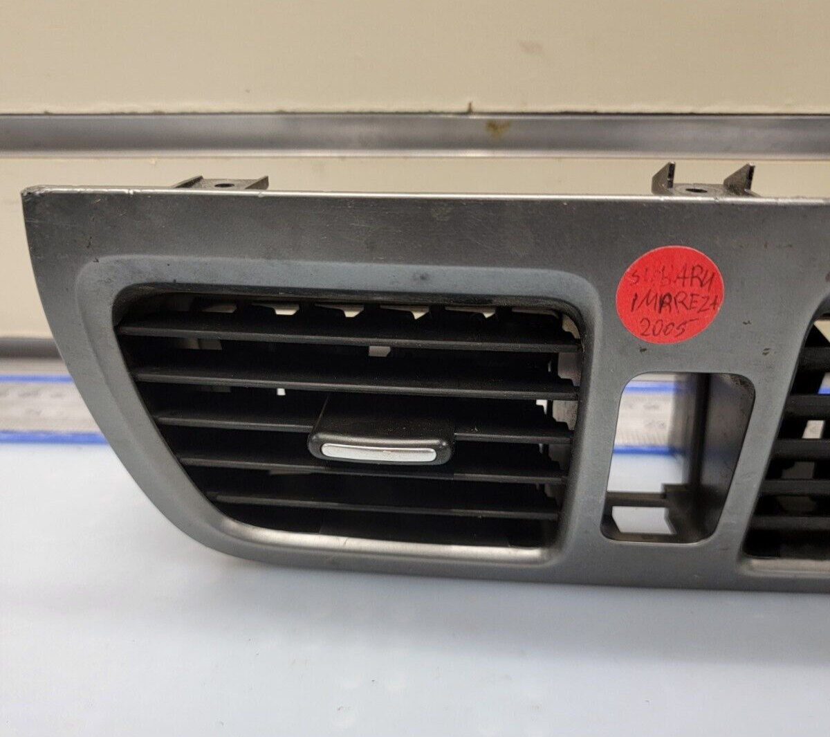 🔥05-07 Subaru Impreza Front Center Dash A/C Heater Air Vent Grill panel SILVER