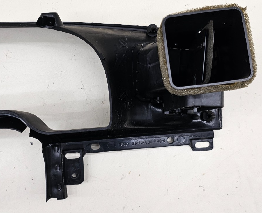 🔥99-03 Windstar Black Instrument Cluster Speedometer Dash Panel Bezel Black