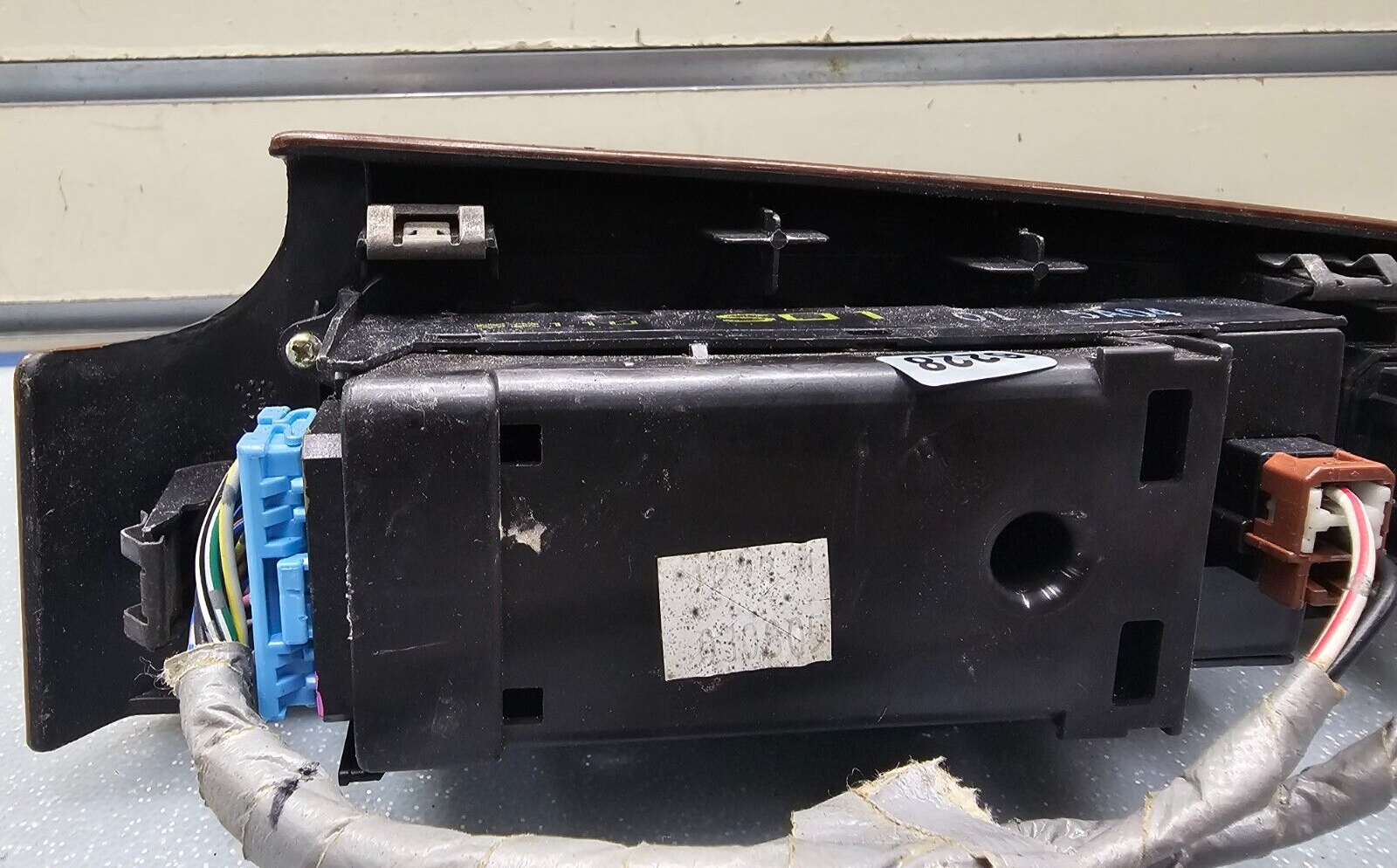 01-06 Acura MDX Left Driver Master Power Window Control Switch Assembly Wood OEM