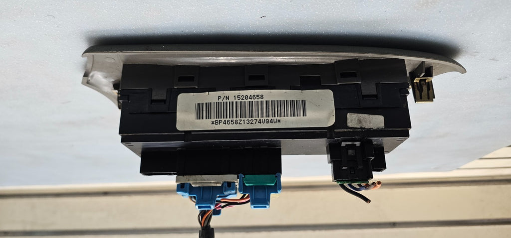 🔥02-05 CHEVY TRAILBLAZER DRIVER SIDE MASTER POWER WINDOW SWITCH GRAY