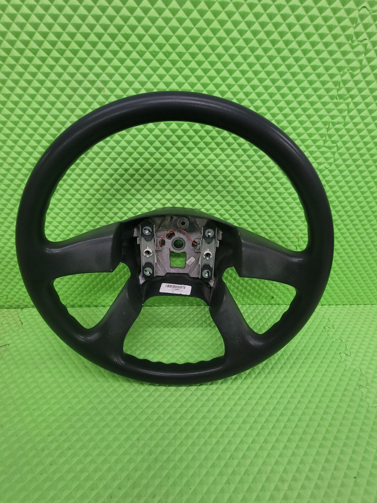🔥03-06 SILVERADO SIERRA YUKON TAHOE SUBURBAN STEERING WHEEL LEATHER BLACK