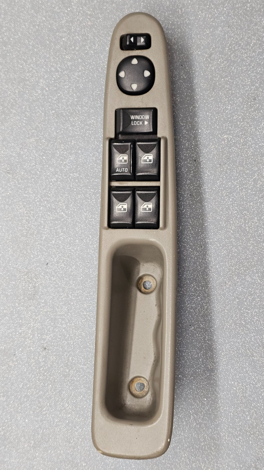 🔥02-07 Rendezvous Impala Left Driver Master Power Window Door Switch Lock Tan