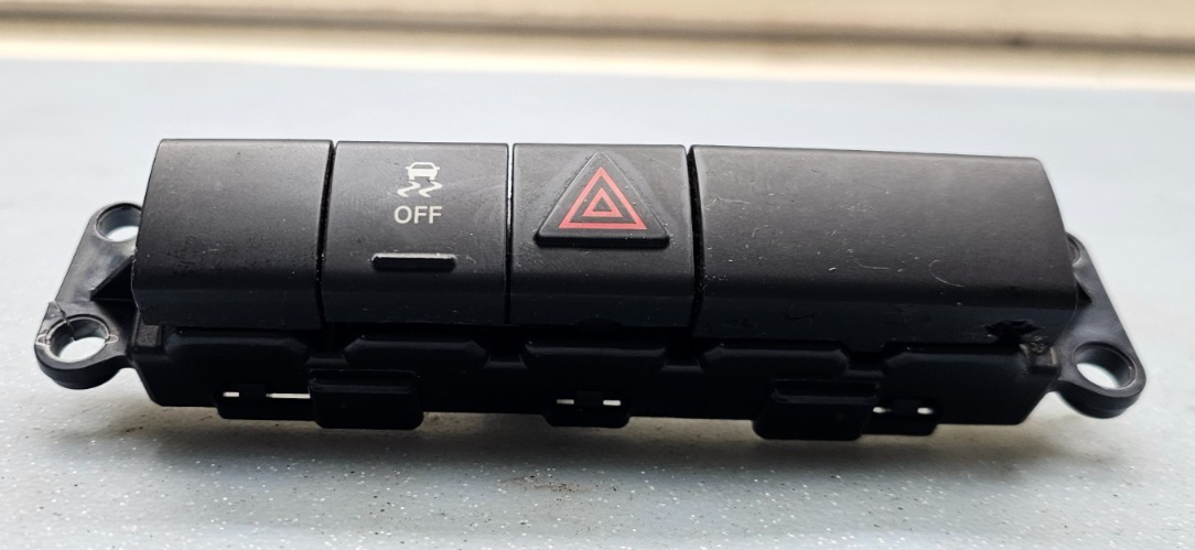 09-17 Chrysler 200 Avenger Caliber Compass Hazard Traction Control Switch Button