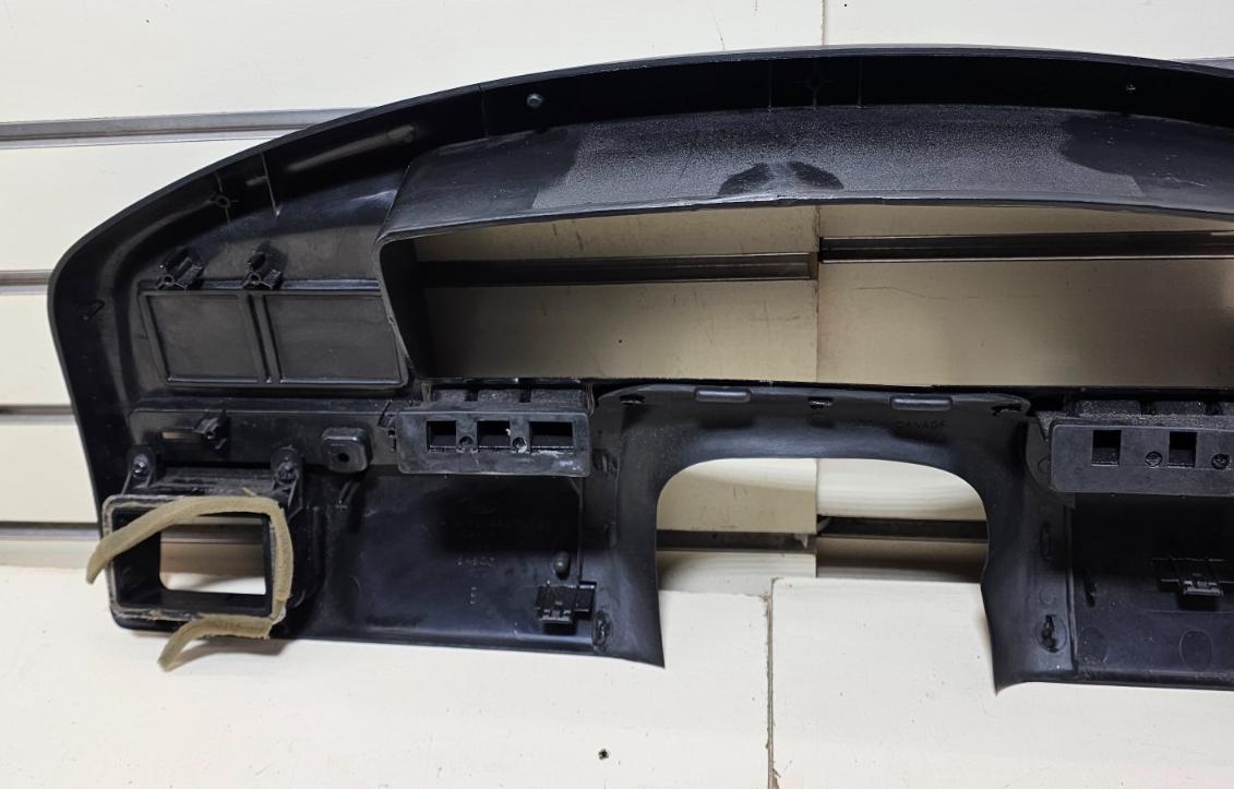 92-96 Ford F150 BRONCO Instrument Cluster Gauge Bezel Dash Trim Panel BLACK C12