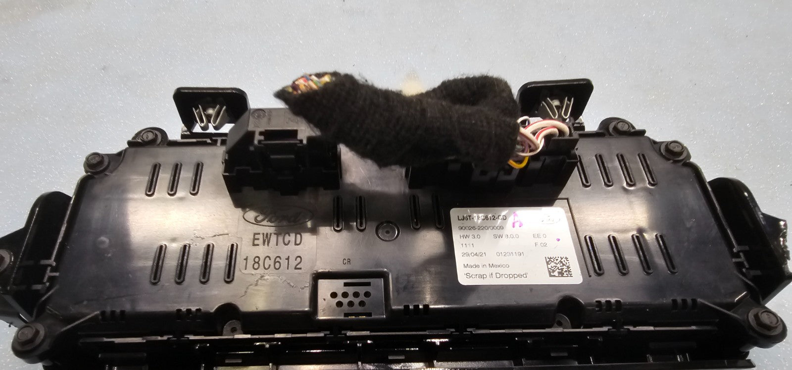 🔥20-22 Escape Dash AC A/C HVAC Heater Climate Temperature control Panel Black