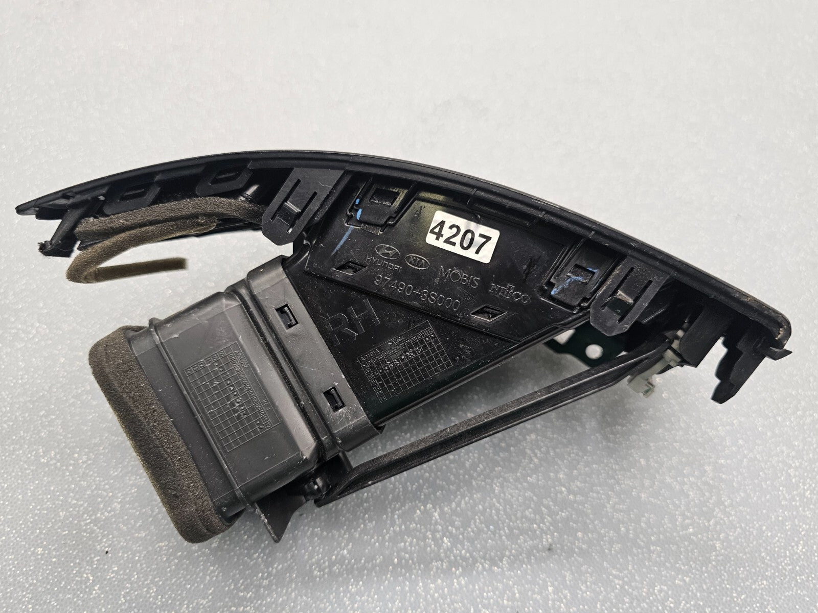 🔥11-14 HYUNDAI SONATA DASH RIGHT PASSENGER AIR VENT CONDITIONER HEATER BLACK
