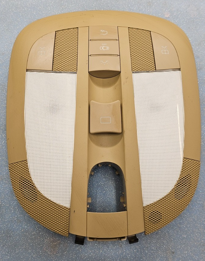 🔥06-13 Mercedes X164 GL450 R350 ML350 Front Overhead Dome Light Lamp TAN OEM