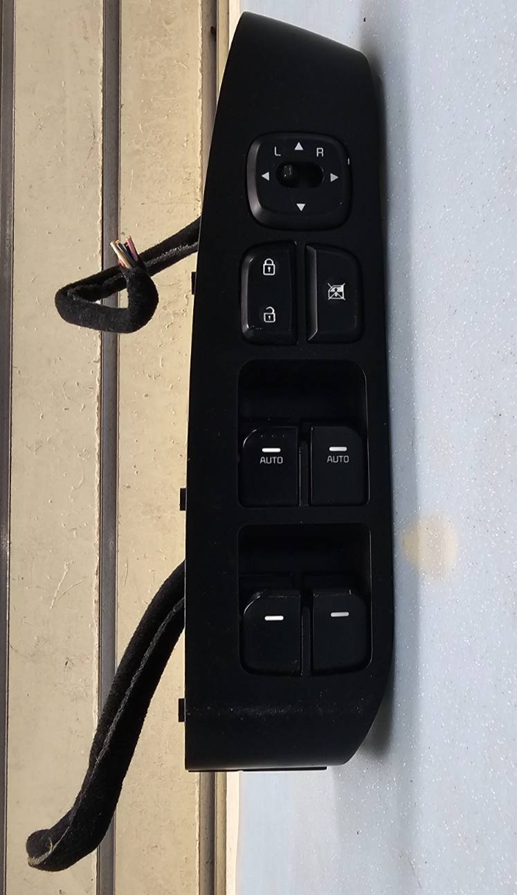 🔥14-16 Kia Soul Left Driver Door Master Power Window Switch Lock Assembly Black