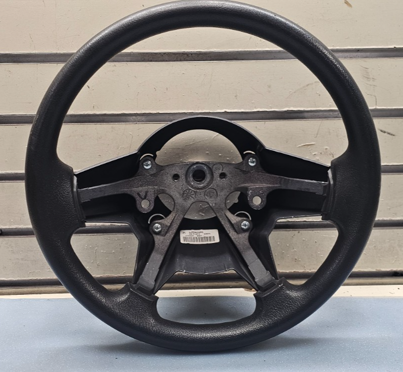 🔥2006-2007 Jeep Commander Front Steering Wheel Leather Black OEM