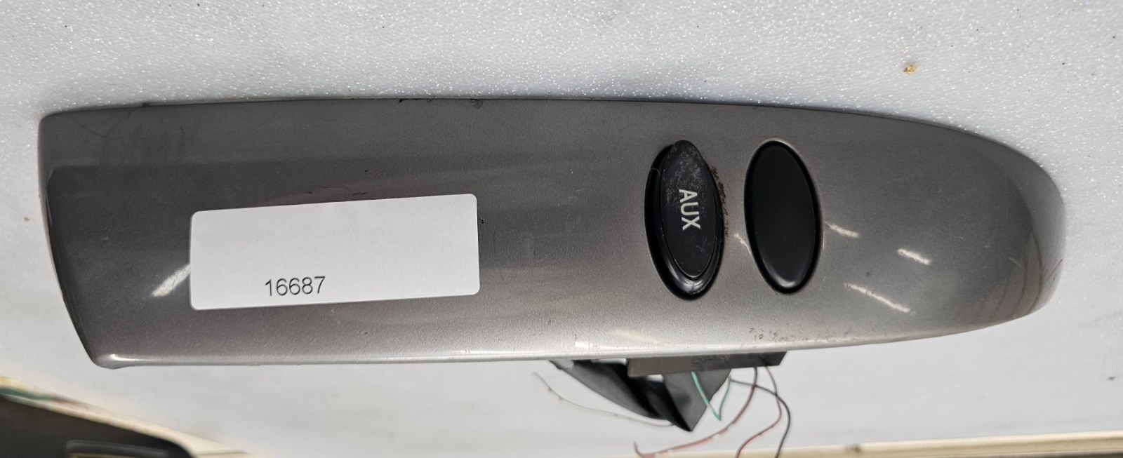 🔥06-10 Toyota Sienna Dash Hazard Defrost Light Door Switch Trim Bezel Silver