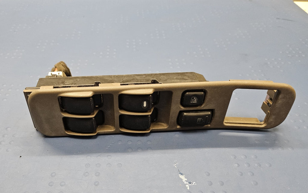 🔥98-04 Mitsubishi Montero Driver Left Master Power Door Window Lock Switch TAN