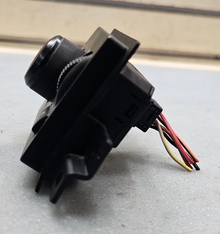 🔥04-09 Durango Chrysler Aspen AUTO headlight switch dimmer button fog Black