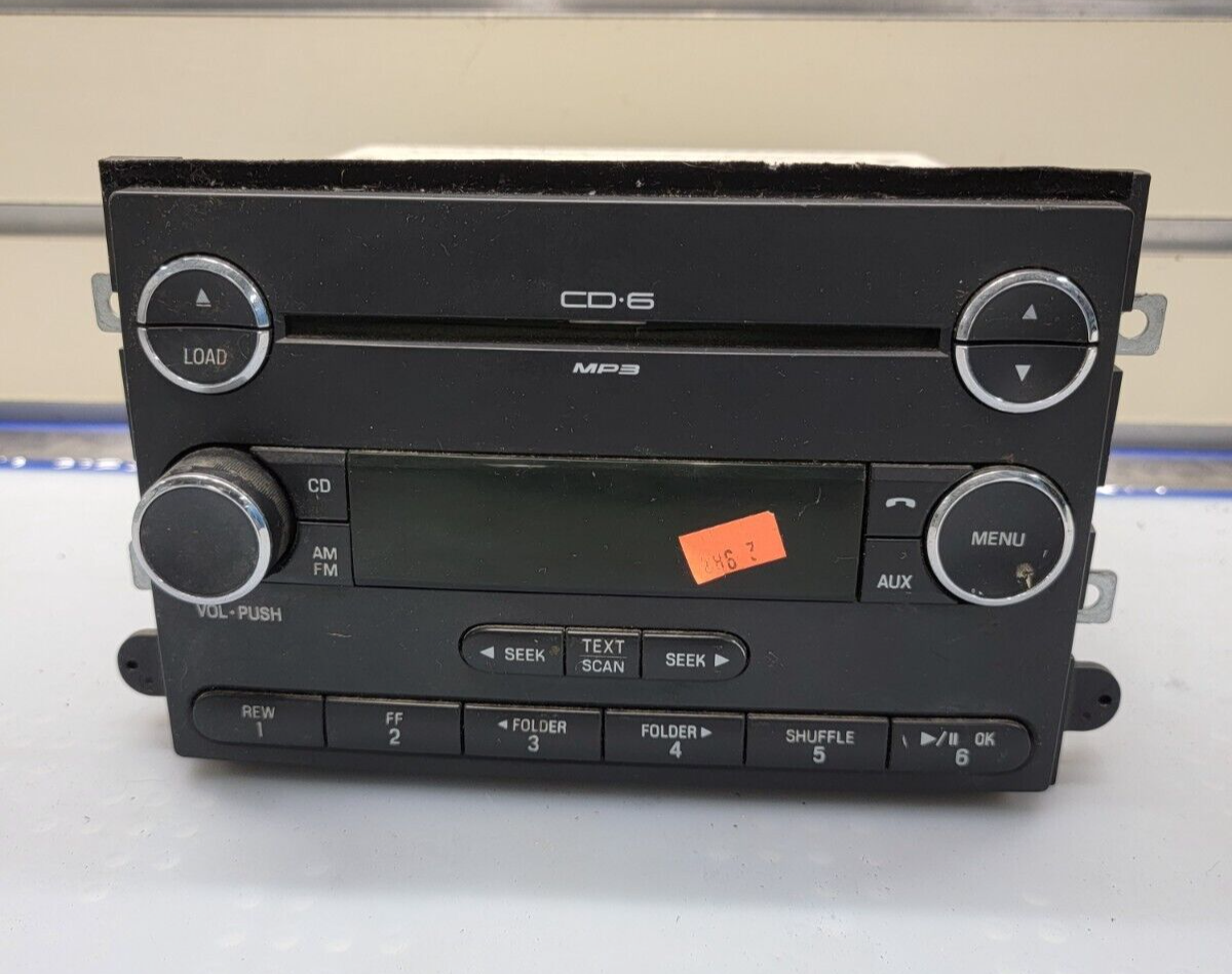 🔥06-13 Ford car truck AM/FM Radio CD Player MP3 Receiver AUX🔴6CD Disc CHROME