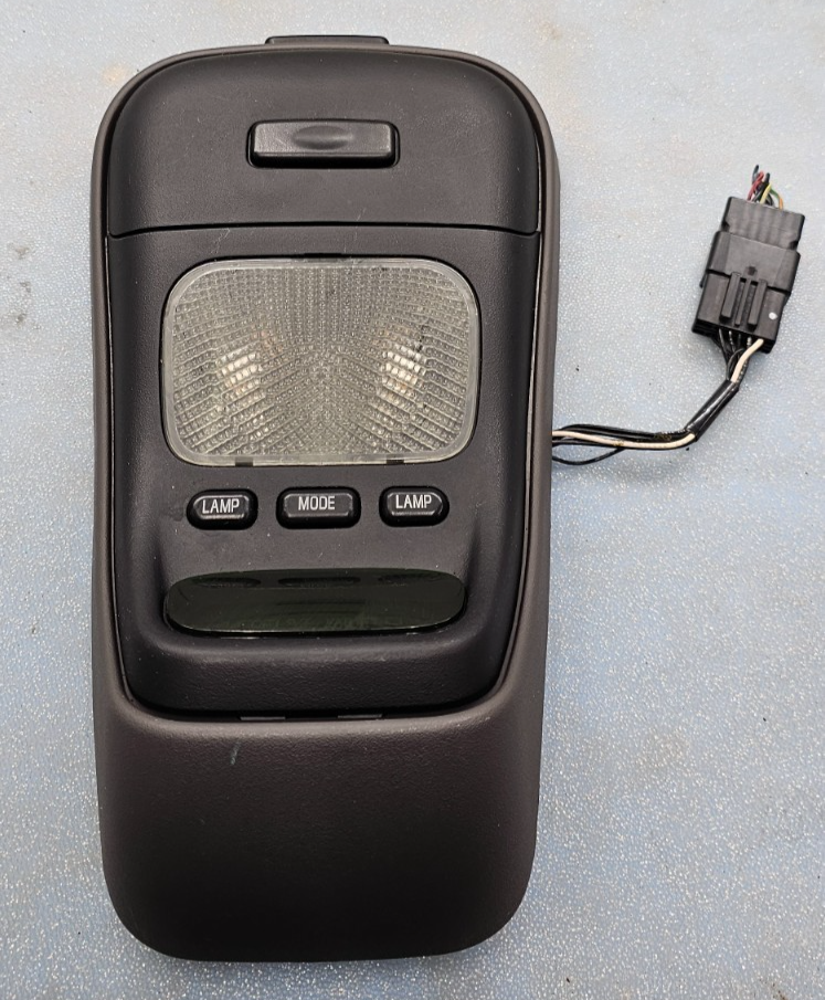 🔥95-01 Ford Explorer Mercury Mountaineer Overhead Console Dome Map Light Black