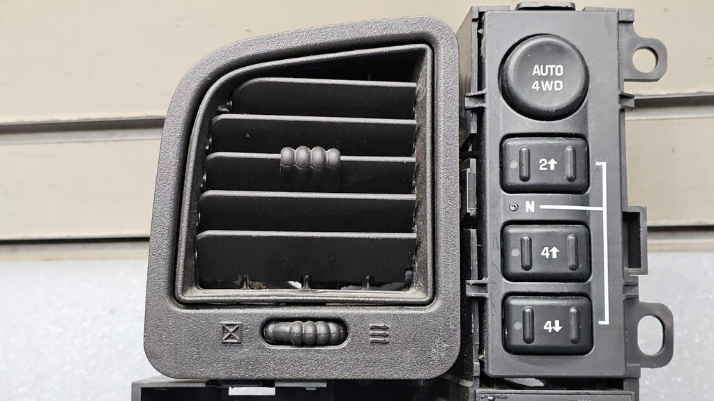 🔥99-06 Chevy Silverado Sierra Headlight Switch left Driver Air Vent Black HS19