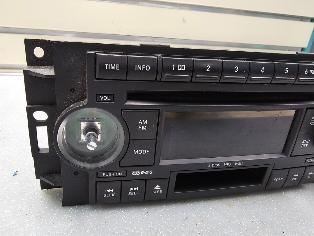🔥2004-2010 Jeep Dodge Chrysler Front Dash Radio AM FM CD Aux Input OEM