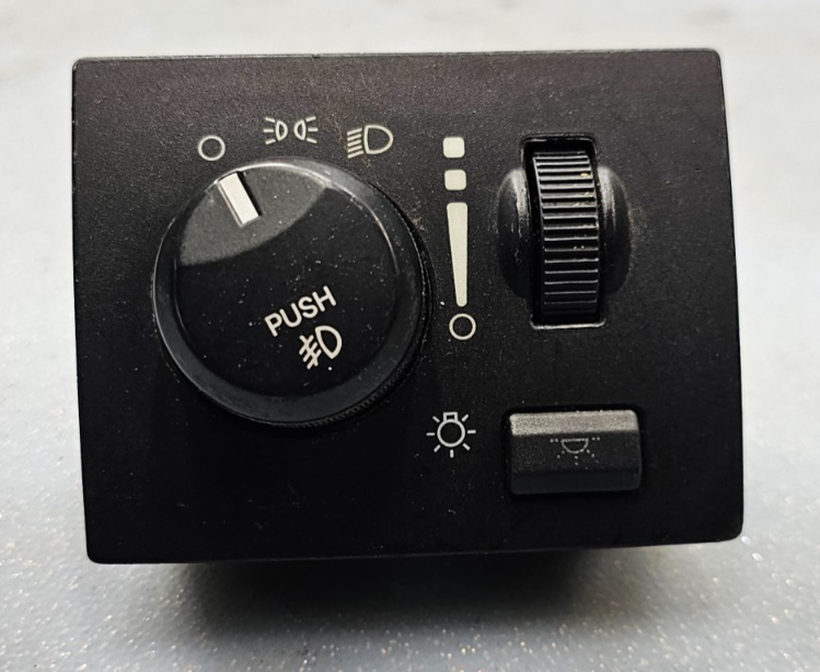🔥08-10 Grand Caravan Town Country Headlight Headlamp dimmer switch black OEM