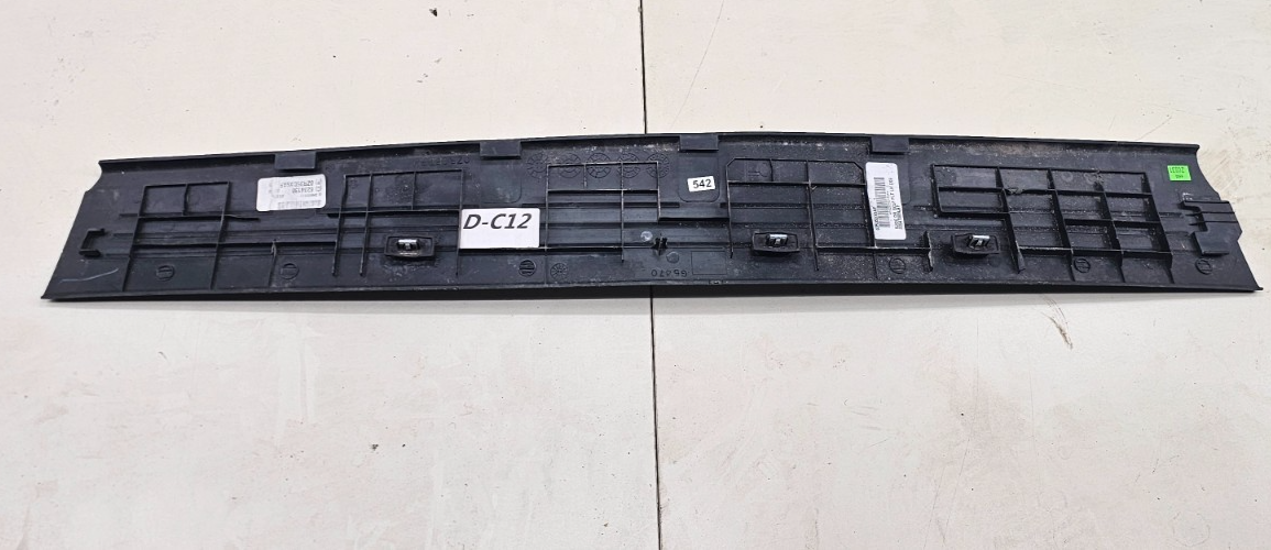 🔥11-20 Grand Caravan Town Country Left Driver Rear Sill Scuff Trim Cover BLACK