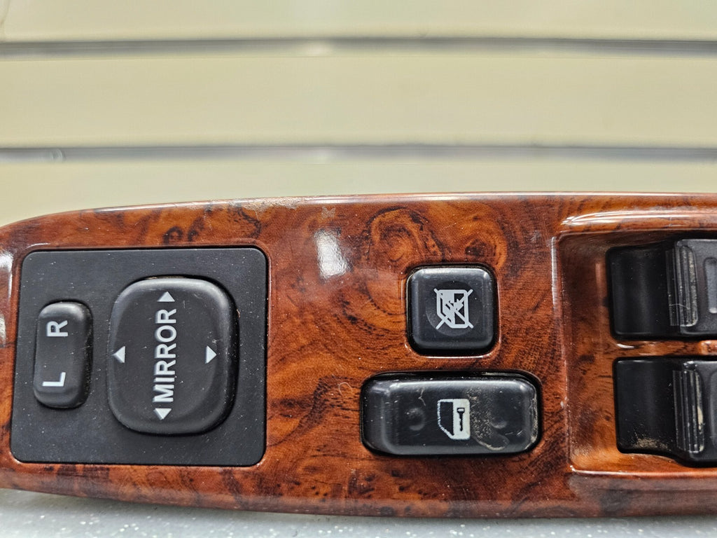 98-03 Sienna Solara 00-06 Tundra Power Driver Master Window Switch Assembly Wood