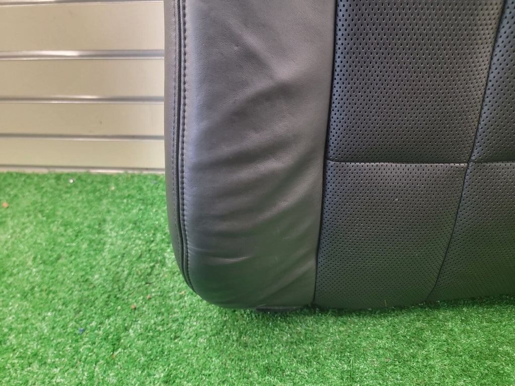 07-14 Lincoln Navigator Black Leather Rear Passenger Bottom Perforate Seat OEM