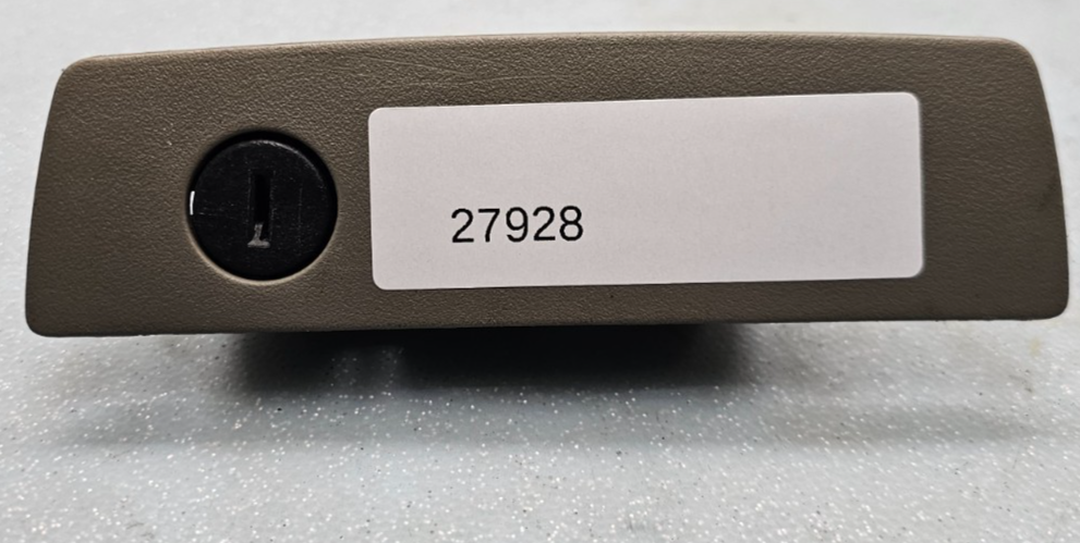 🔥07-10 Jeep Wrangler Mopar Glove Box Latch Compartment Door Handle GREY OEM