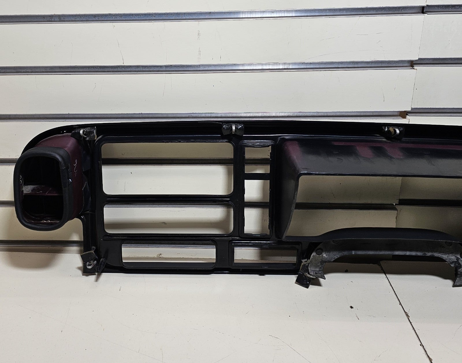 95-99 CHEVY GMC TRUCK SILVERADO CK Cluster Gauge Speedo Dash Bezel Red C3
