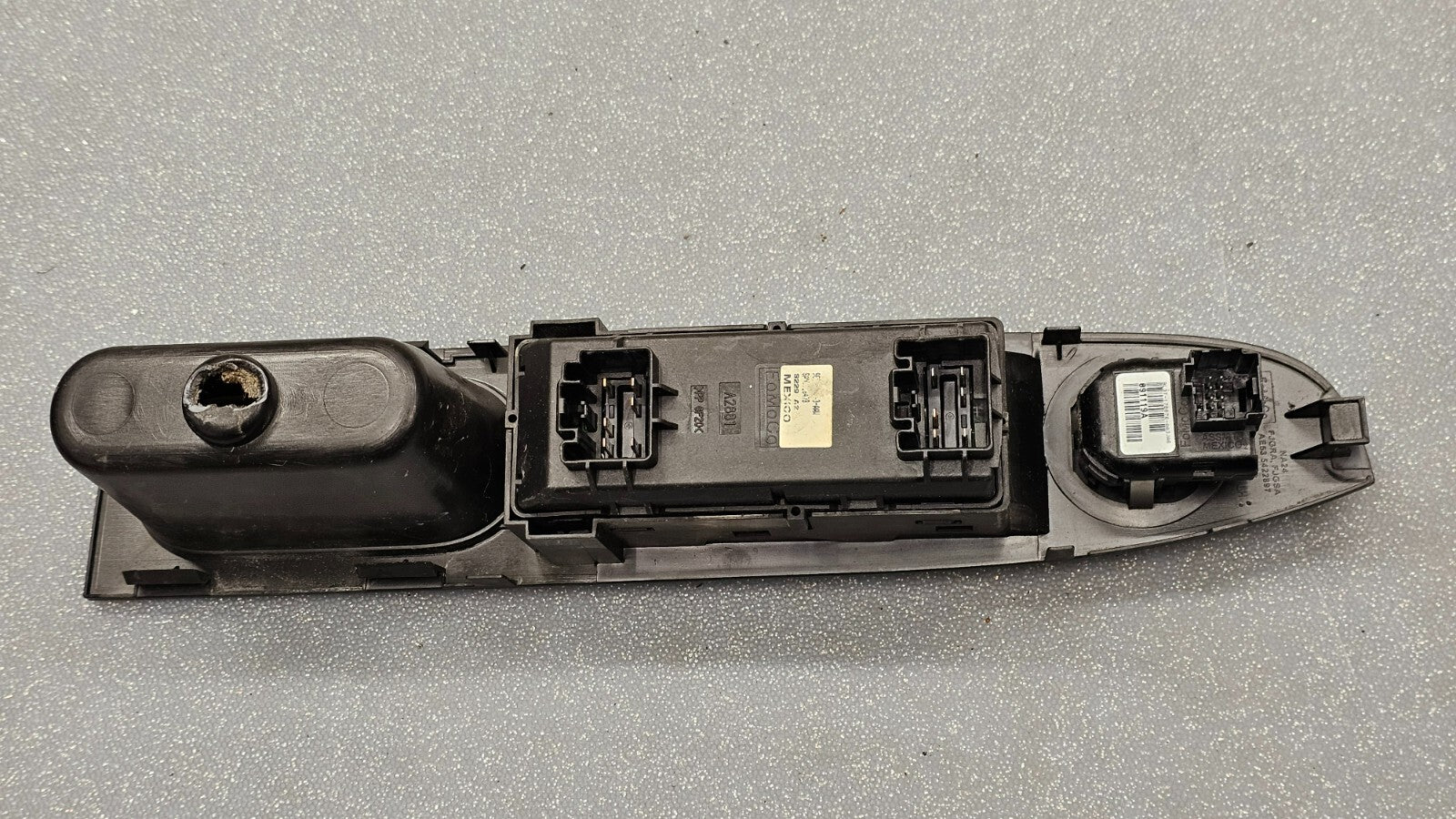 🔥10-12 Fusion Milan MKZ Left Driver Master Door Power Window Switch Lock Black