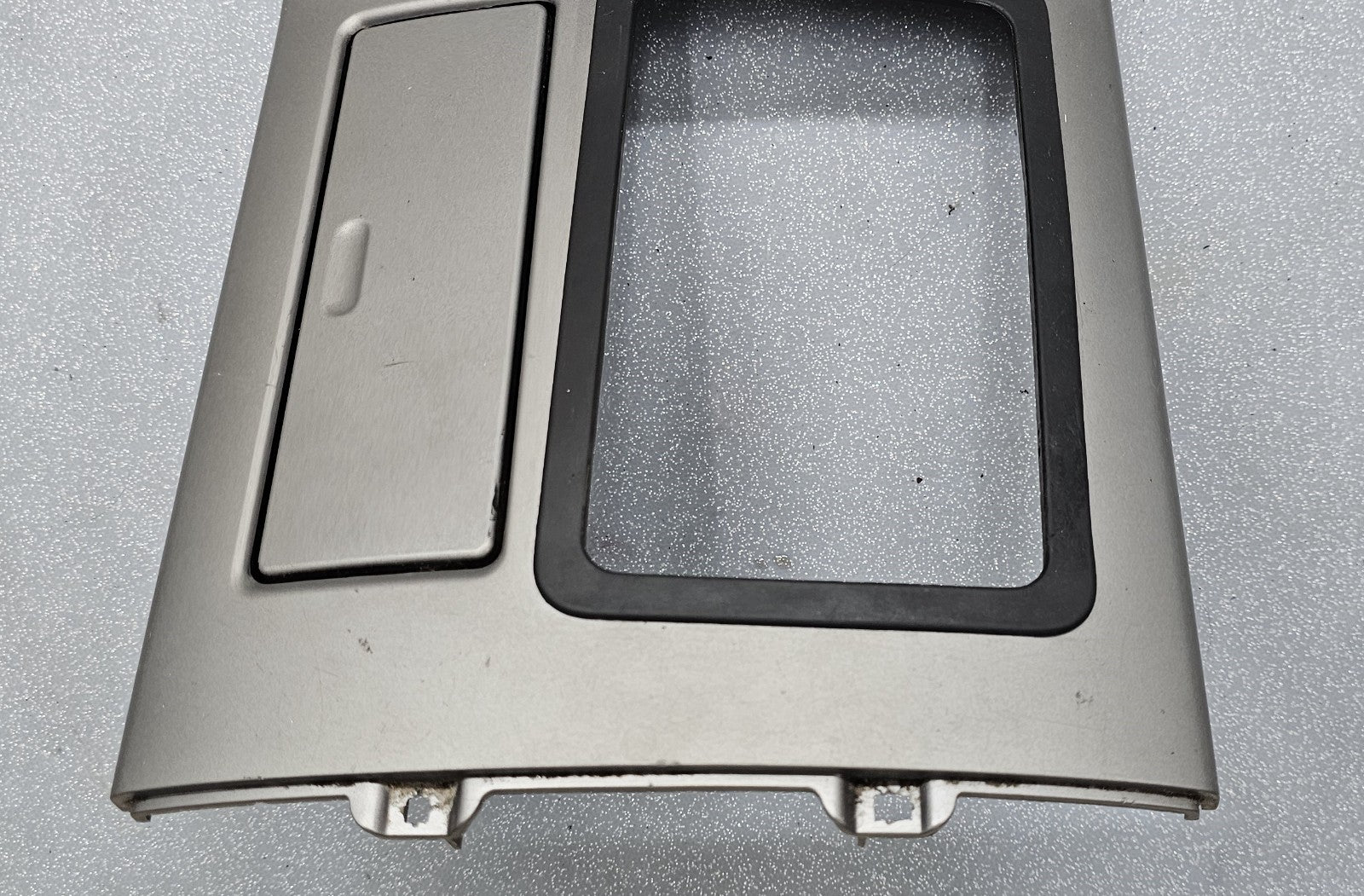🔥05-12 NISSAN PATHFINDER CENTER CONSOLE SHIFTER SHIFT STORAGE BEZEL TRIM SILVER