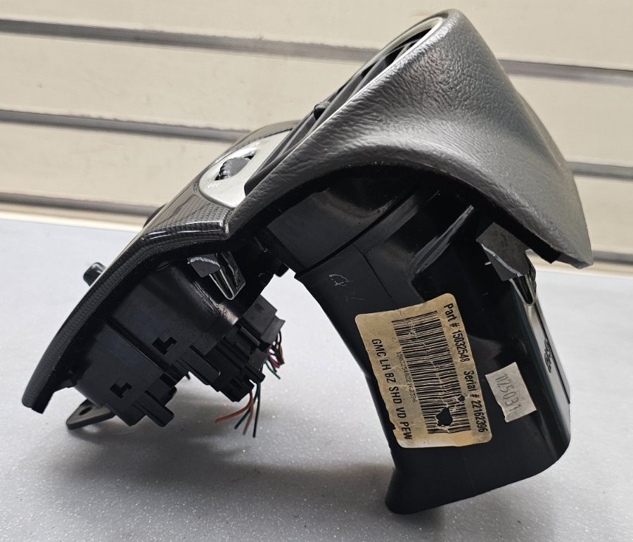 🔥02-09 GMC Envoy Dash Left Driver  Air Vent Head Light Switch Bezel BLACK